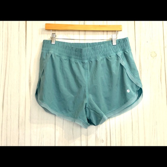 Apana | Shorts | Apana Blue Green Lined 